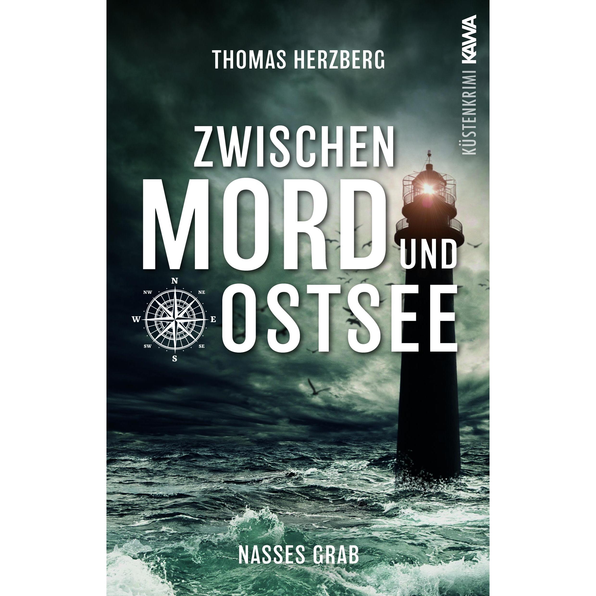 Kampenwand Verlag Nasses Grab (Zwischen Mord und Ostsee - Küstenkrimi 1) (Thomas Herzberg, Deutsch), Sonstige Literatur