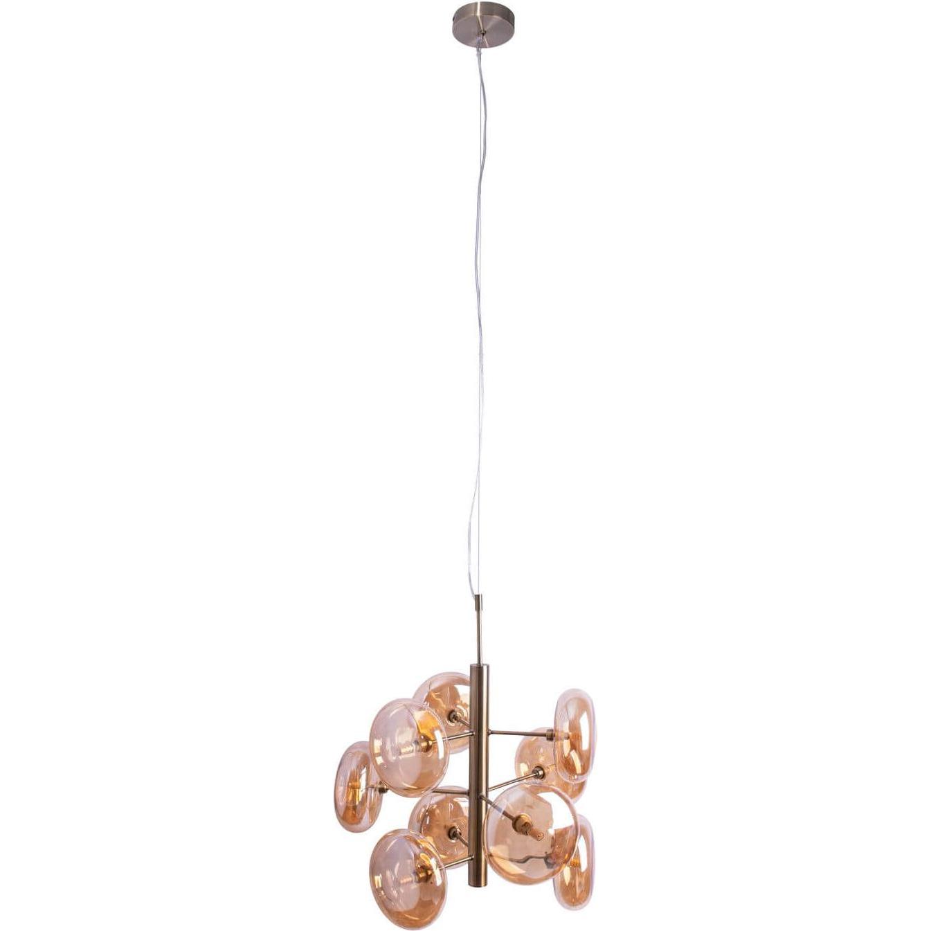 Näve, Pendelleuchte, Pendelleuchte Explosion D: ca. 53 cm amber (G9)