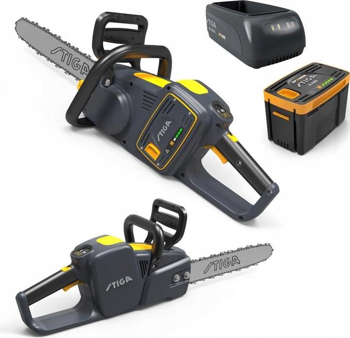 Actual product image Stiga CS 700e Cordless chainsaw 1400W Bar length 350mm (Battery chain saw)