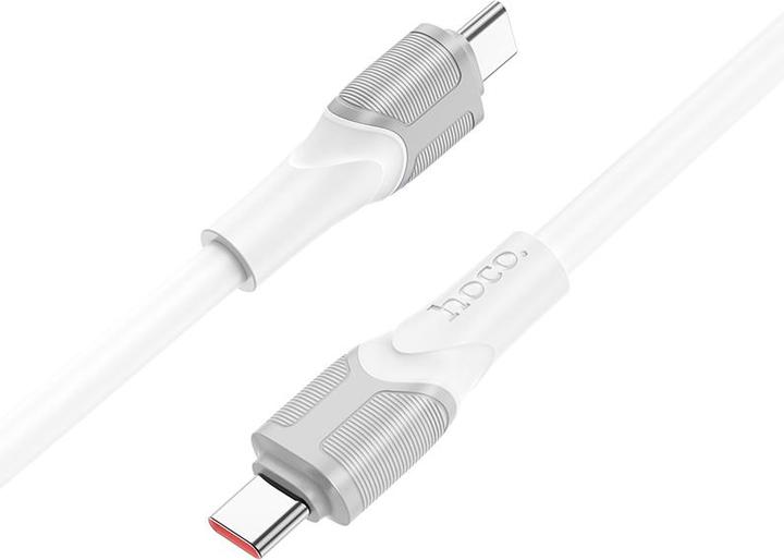 Immagine prodotto Hoco X106 Big bull 240W charging data cable Typ-C auf Typ-C, weiss, 3 Meter (USB 2.0, 240 W)