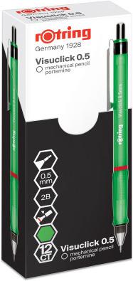Produktbild Rotring VISUCLICK - Feinminenstift (0.50 mm, 2B)