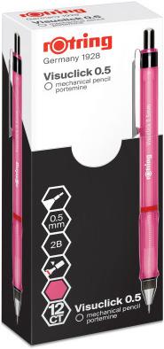 Rotring VISUCLICK - Crayon à mine fine (0.50 mm, HB, 1x)