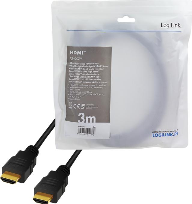 Image du produit LogiLink HDMI (Typ A) — HDMI (Typ A) (5 m)