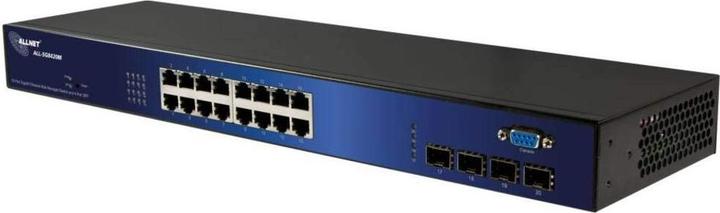 Actual product image Allnet Switch managed L2 Gigabit Ethernet 19U (16 ports)