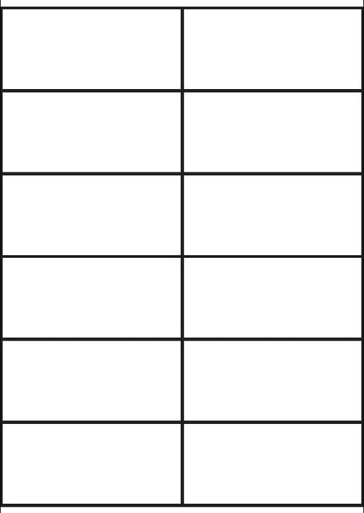 Actual product image Sorex A4 labels 105 x 48 mm white (100 sheets)