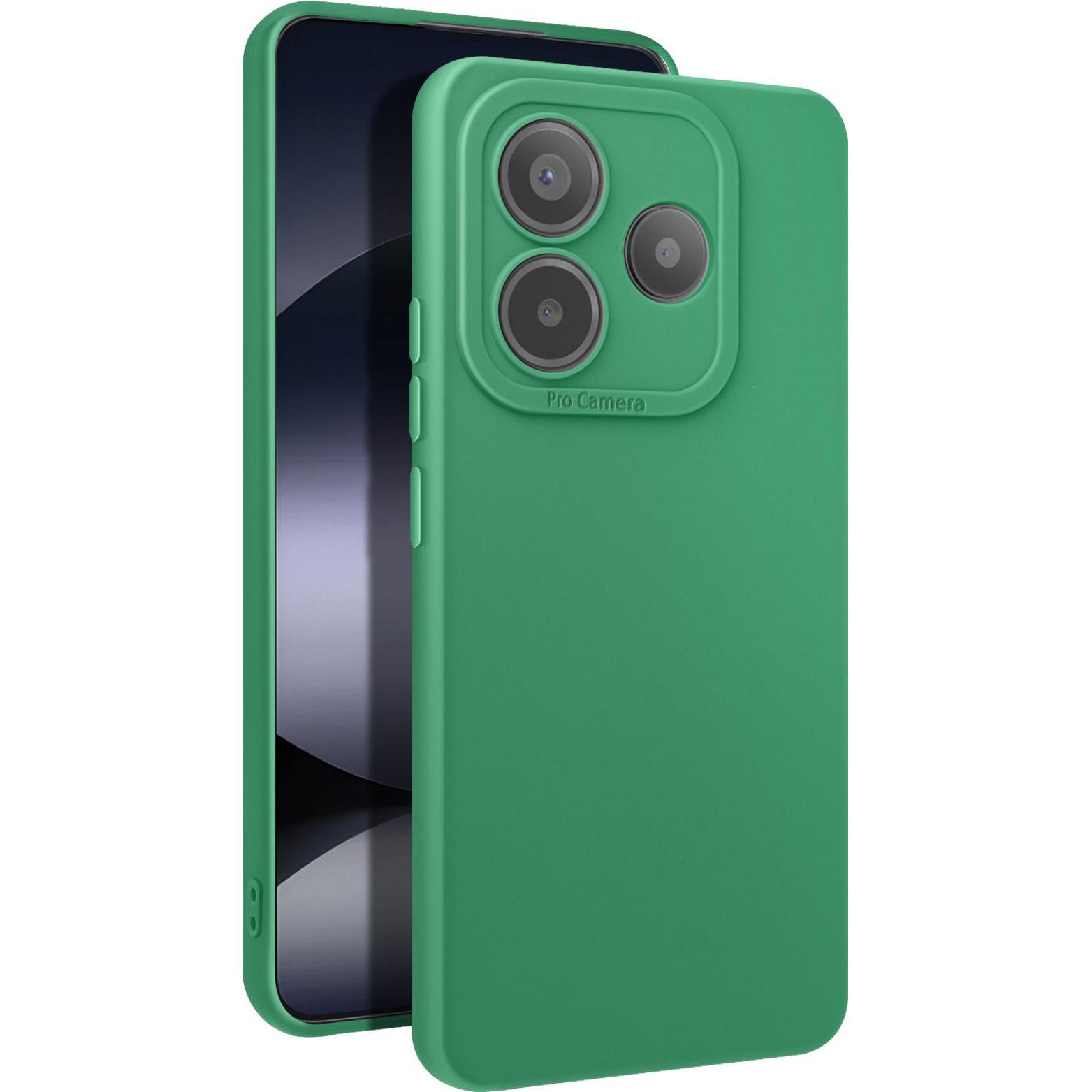 Avizar SoftGlow Case (Xiaomi Redmi Note 14 Pro 5G), Smartphone Hülle, Grün