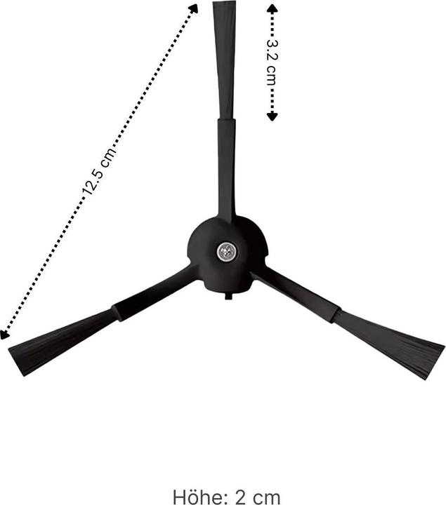 Produktbild Hermex Alternative Seitenbürsten Seitenpinsel zu Xiaomi Roborock S8 Pro Ultra G20