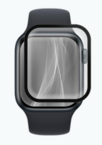 Actual product image MyScreen Protector MS HybridGLASS Edge 3D Apple Watch 6 /Se 40mm czarny/black Szkło Hybrydowe