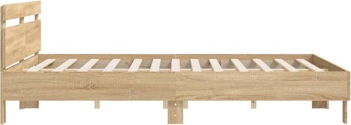 Actual product image VidaXL Bed frame with headboard (150 x 200 cm)