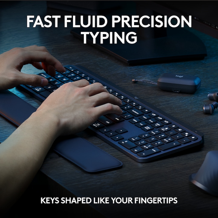 Image du produit Logitech MX Keys S Combo (DE, Sans fil)