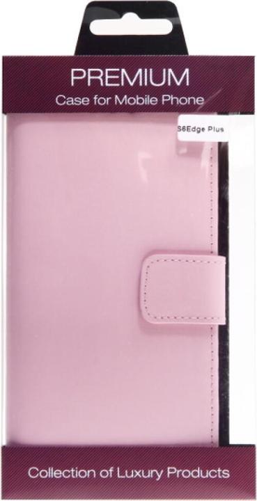 Actual product image OEM Slim Leather Book Case Galaxy S6 Edge Plus pink (Samsung Galaxy S6 Edge+)
