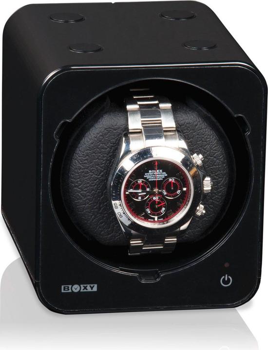 Actual product image Beco Boxy Fancy Brick watch winder - Black without power supply unit