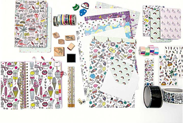 Actual product image Rico Design Washi Tape Magical Summer 1.5 cm x 10 m, rainbow