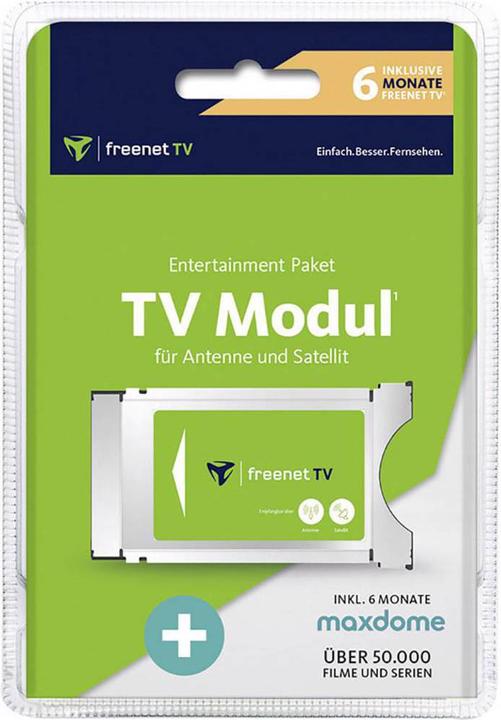 Produktbild Freenet TV Entertainment Paket (Irdeto, CI Modul)