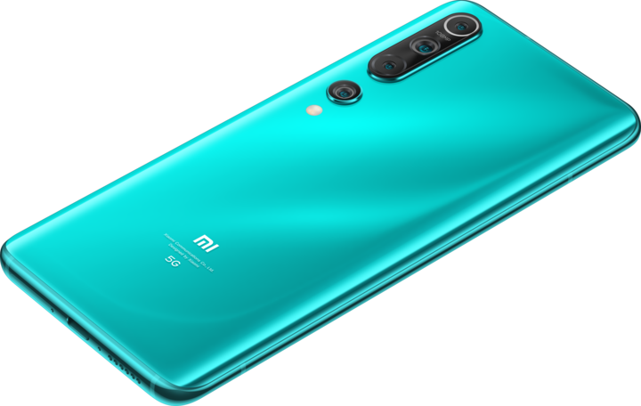 Produktbild Xiaomi Mi 10 (128 GB, Coral Green, 6.67", Single SIM, 108 Mpx, 5G)