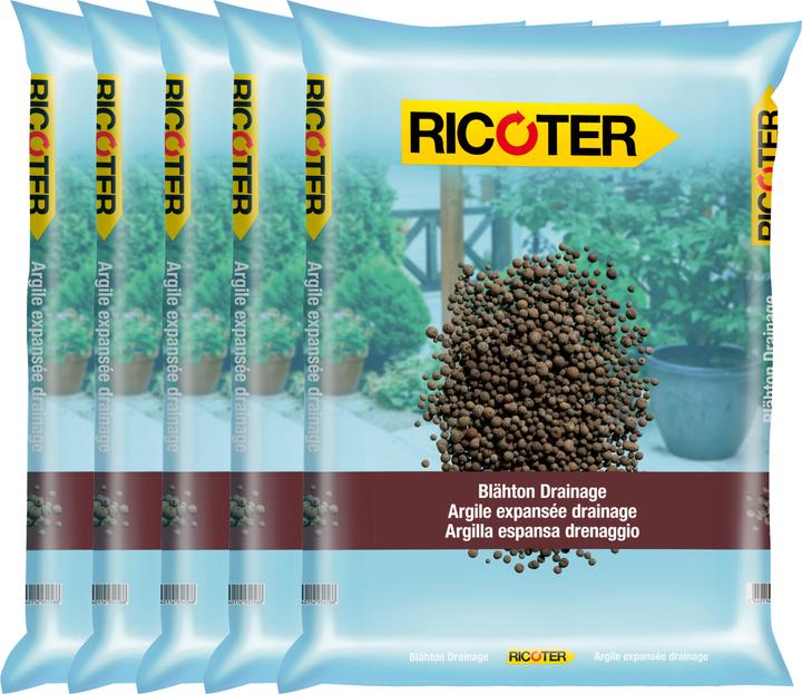 Image du produit Ricoter Argile expansée de drainage 20 sacs (500 l)