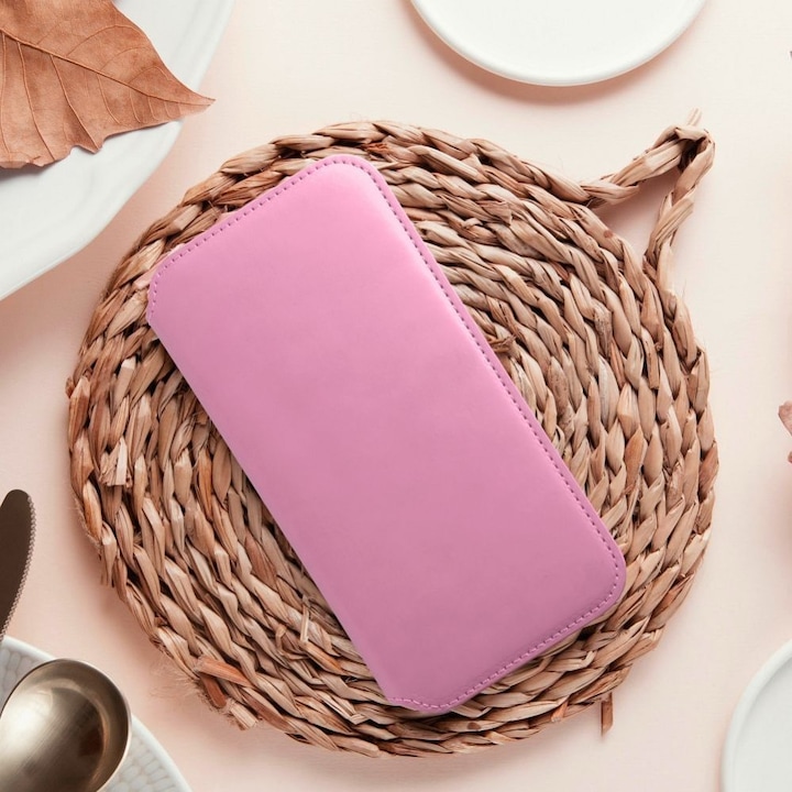 Produktbild OEM Book case DUAL POCKET Book case for SAMSUNG A35 light pink (Oppo A35)