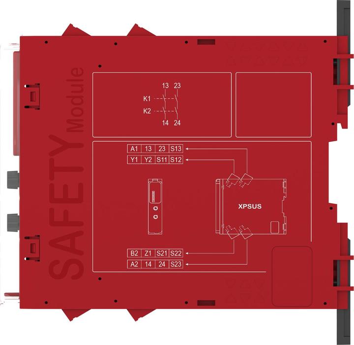 Produktbild Schneider Electric XPSUS32AP 10FKT 2K 2S 1T 48-240V SK Sicherheitsrelais