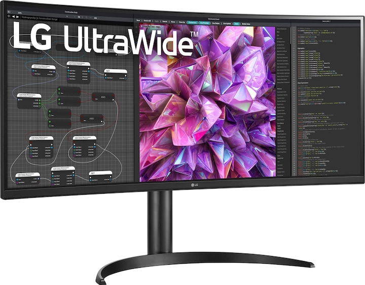 Produktbild LG 34WQ75C-B (3440 x 1440 Pixel, 34")