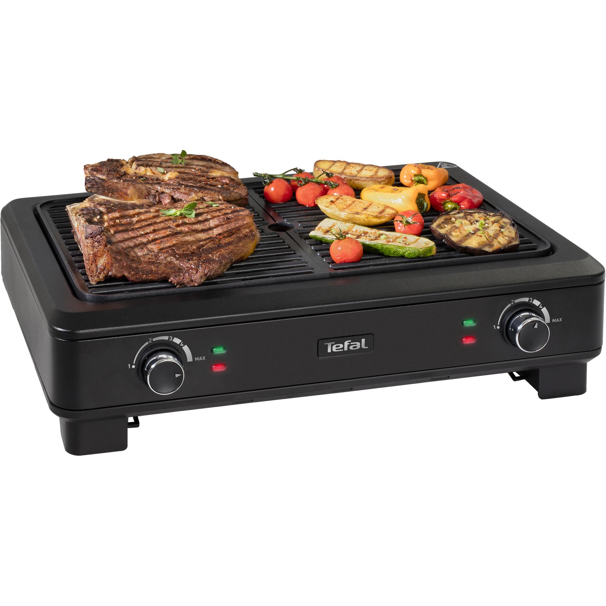 Tefal TG 9008, Tischgrill, Schwarz