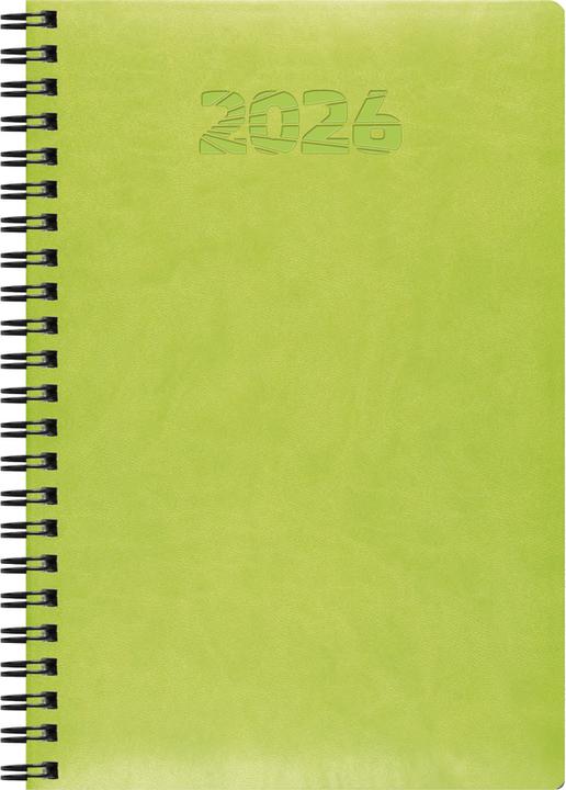 Produktbild Simplex Wochenagenda Simply Flex 15 x 21 cm, 2026, Hellgrün (15 x 21 cm, 1 Woche / 2 Seiten)