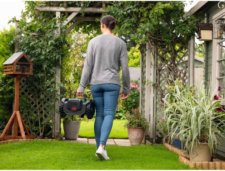 Produktbild Bosch Home & Garden VisiMow 18V-200 Akku-Set (100 m², Ohne Begrenzungskabel)