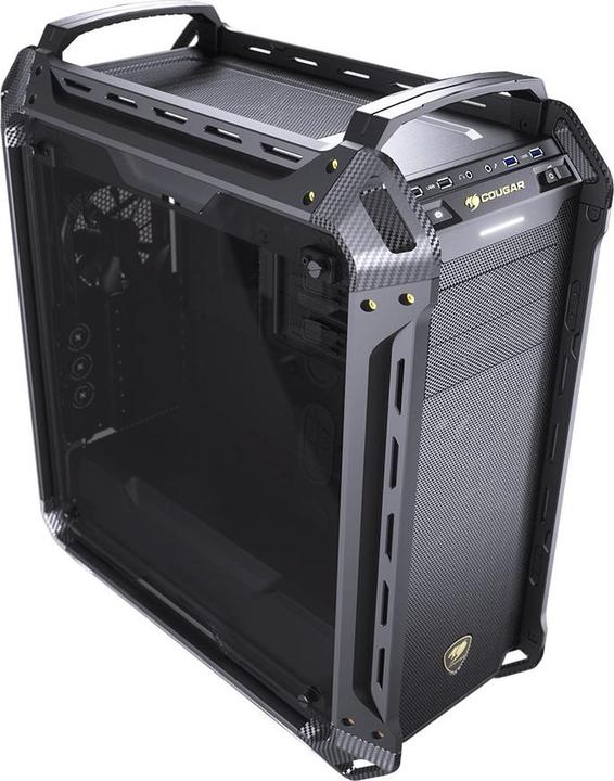 Produktbild Cougar Case Panzer Max G Full tower easily moddable 1 pcs of 120 mm fans non LED tempred glass panel (ATX, mATX, Mini-ITX, SSI CEB)
