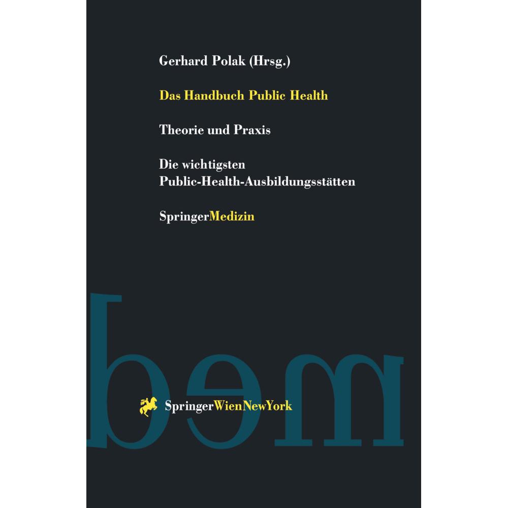 Das Handbuch Public Health, Fachbücher