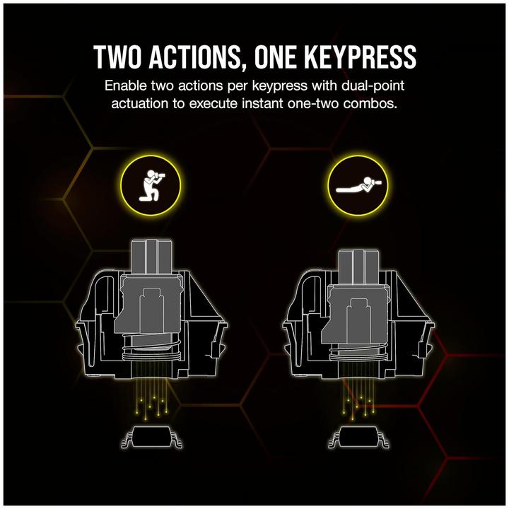 Actual product image Corsair K70 Max (US, Cable)