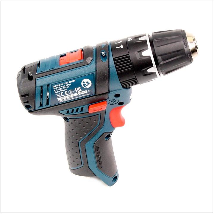 Image du produit Bosch Professional Bosch GSB 10,8-2-LI Perceuse visseuse à percussion sans fil, solo + L-Boxx - sans batterie, sans cha