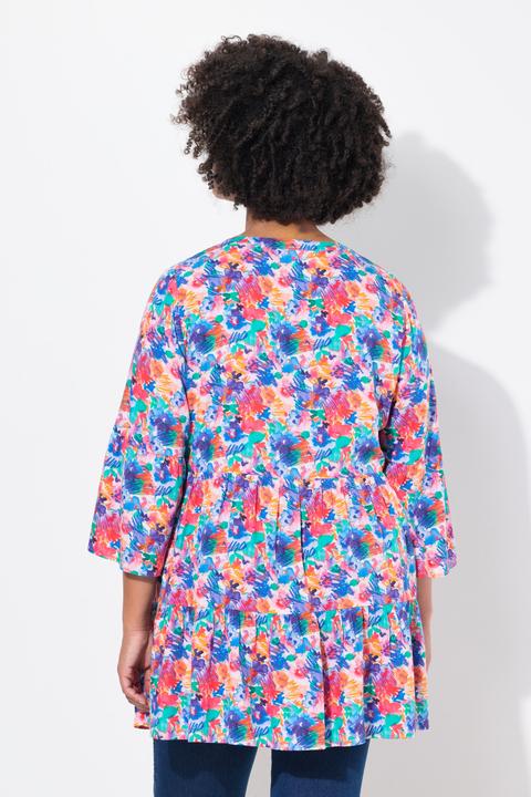 Immagine prodotto Angel of Style Long-Tunika, Classic Fit, floraler Druck (46)
