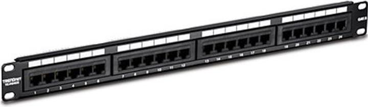 Produktbild Trendnet TC-P24C6 Patch Panel 24-port Cat6 Unshielded