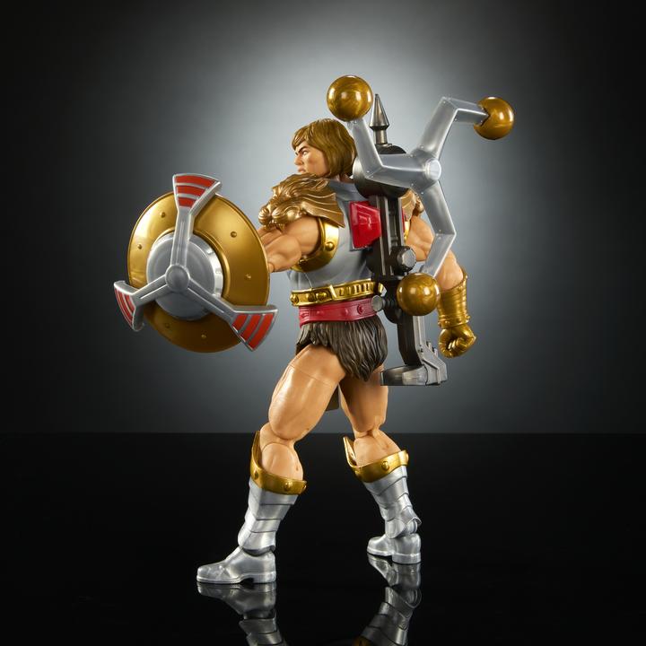 Actual product image Mattel Masters of the Universe: New Eternia Masterverse Action Figure Flying Fist He-Man 18 cm