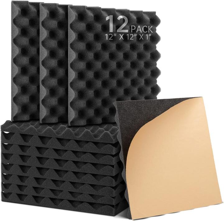 Soundsbay Selbstklebende Akustikplatten (12 Stk.)