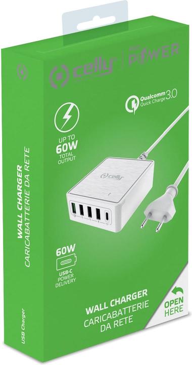 Produktbild Celly Pro Power (60 W, 4 Ports)