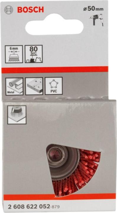Produktbild Bosch Professional Zubehör PRO Multi Material clean Topfbürste, gerader Schaft, 50 x 1 mm (k80)