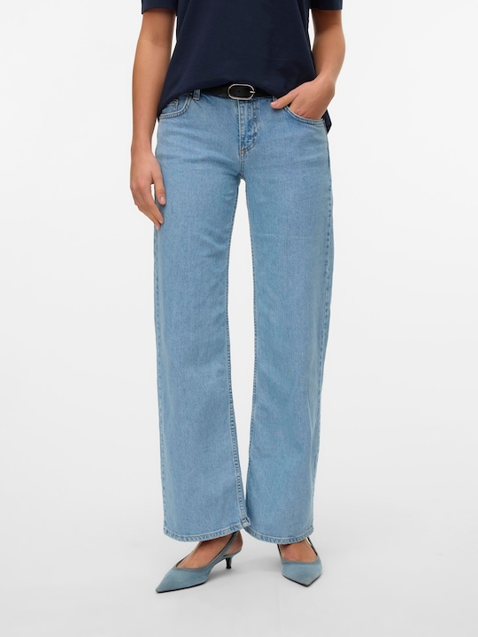 Immagine prodotto Vero Moda VMALEXIS Niedrige Taille Jeans Weit geschnitten (W27/L32)