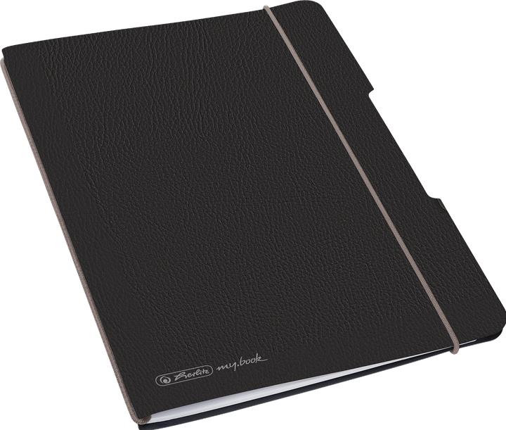 Produktbild Herlitz Notizheft my.book flex A5, Dot, Lederoptik (A5, Kariert, Weicher Einband)