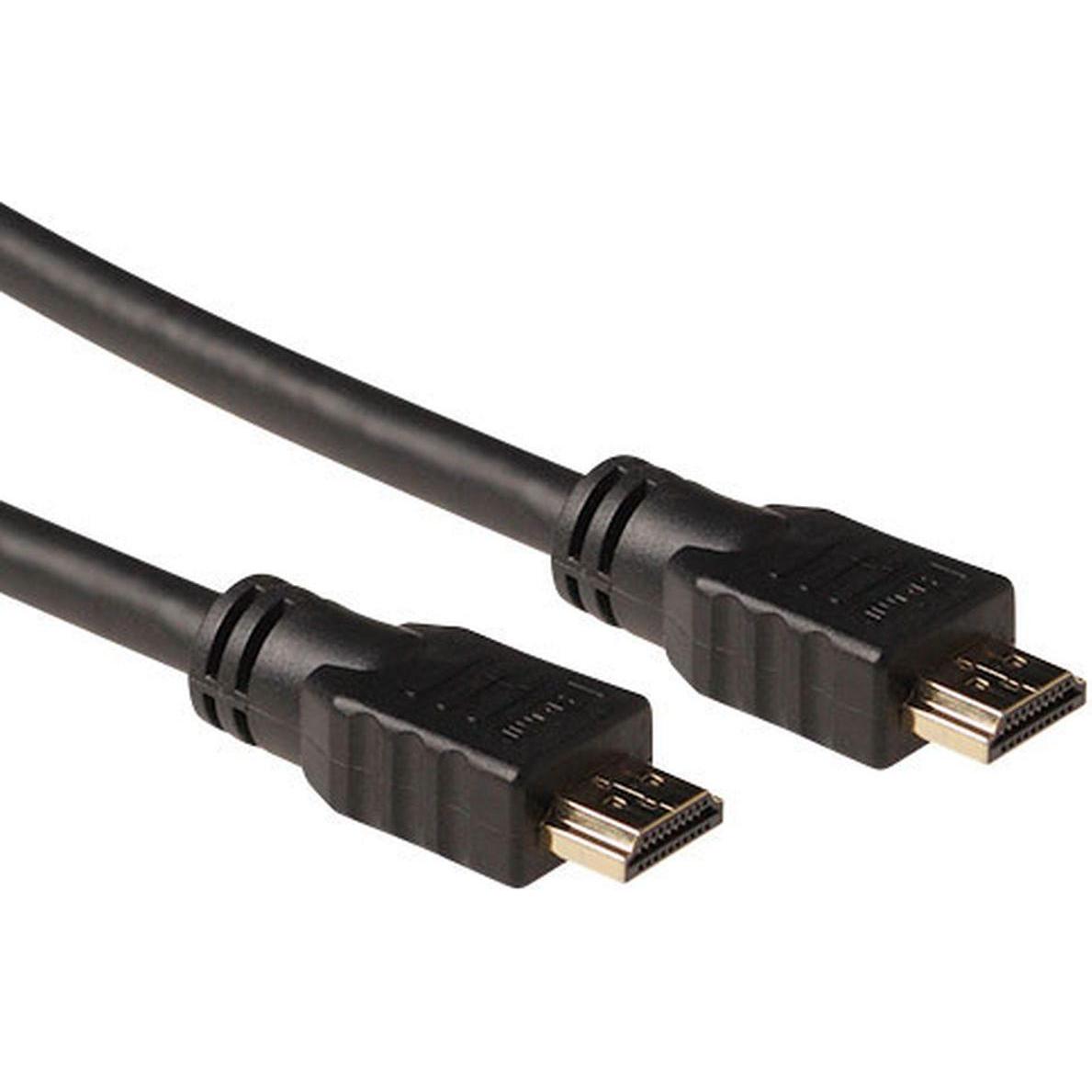 ACT AK3904 5m HDMI tipo A (standard) Cavo HDMI tipo A (standard) nero (5 m), Cavo video, Nero
