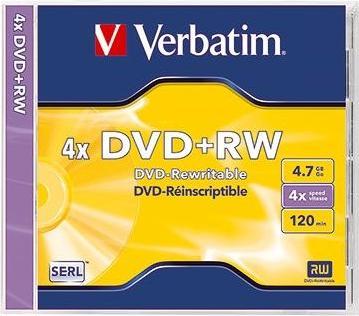 Actual product image Verbatim Dvd+Rw (5x)