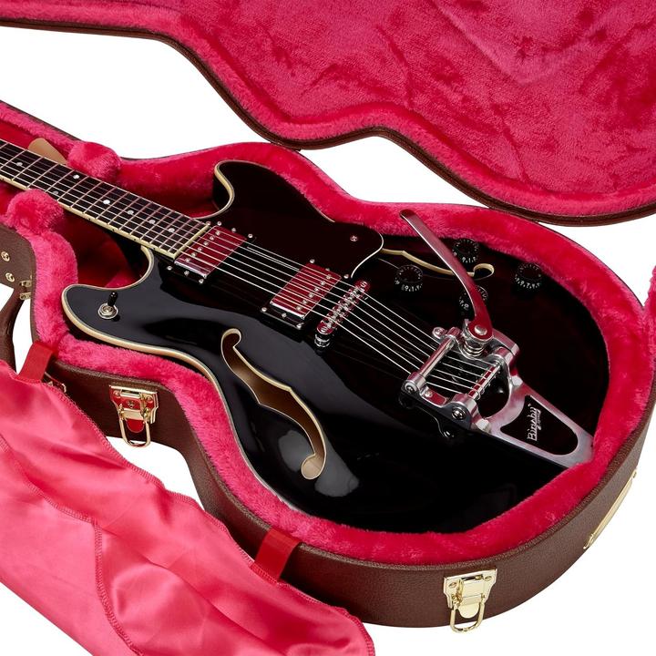 Produktbild Gator Cases GW-335-BROWN houten koffer voor semi-hollow gitaar (Gitarre)