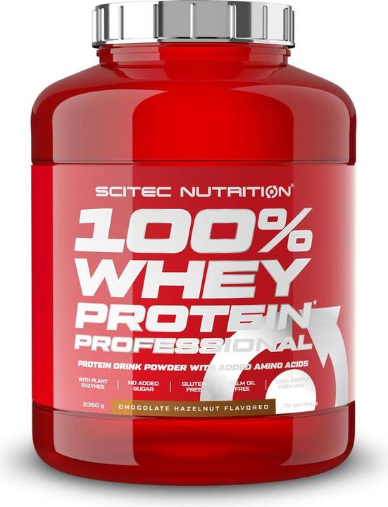 Produktbild Scitec 100% Whey Protein Professional (2350g Dose) (Schoko-Haselnuss, 1 Stk., 2350 g)