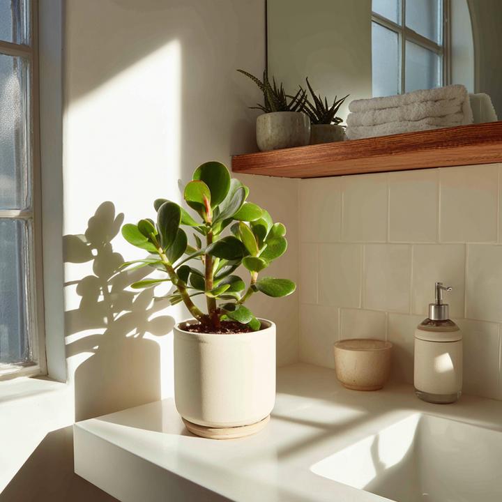 Image du produit Plant in a Box Crassula ovata 'Minor' - Glücksbäumchen (15 cm)