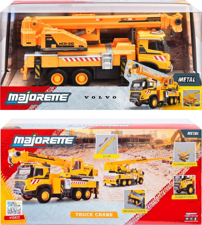 Actual product image Majorette Volvo Truck Crane