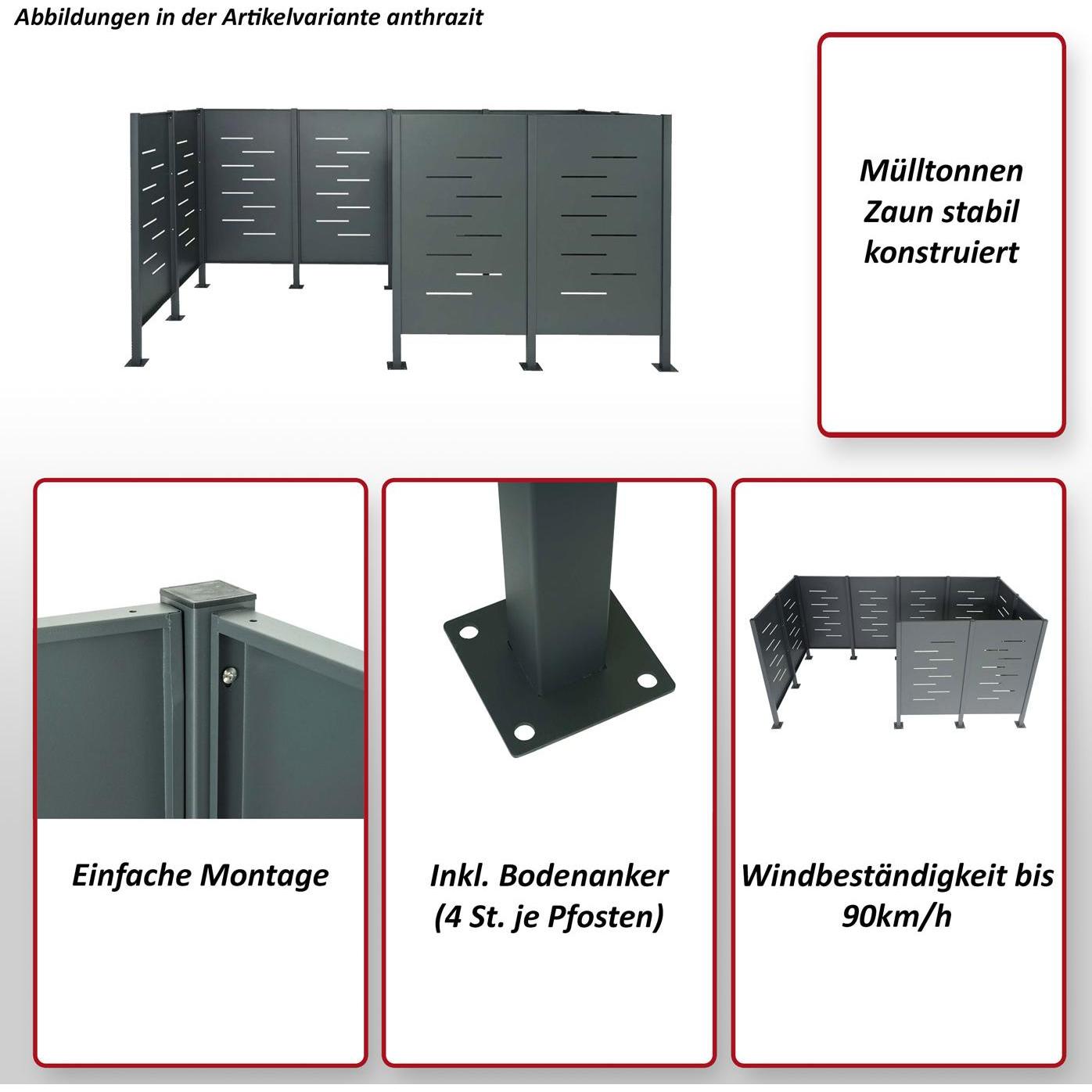 MCW, Gartenhaus + Gartenschrank, J55-G