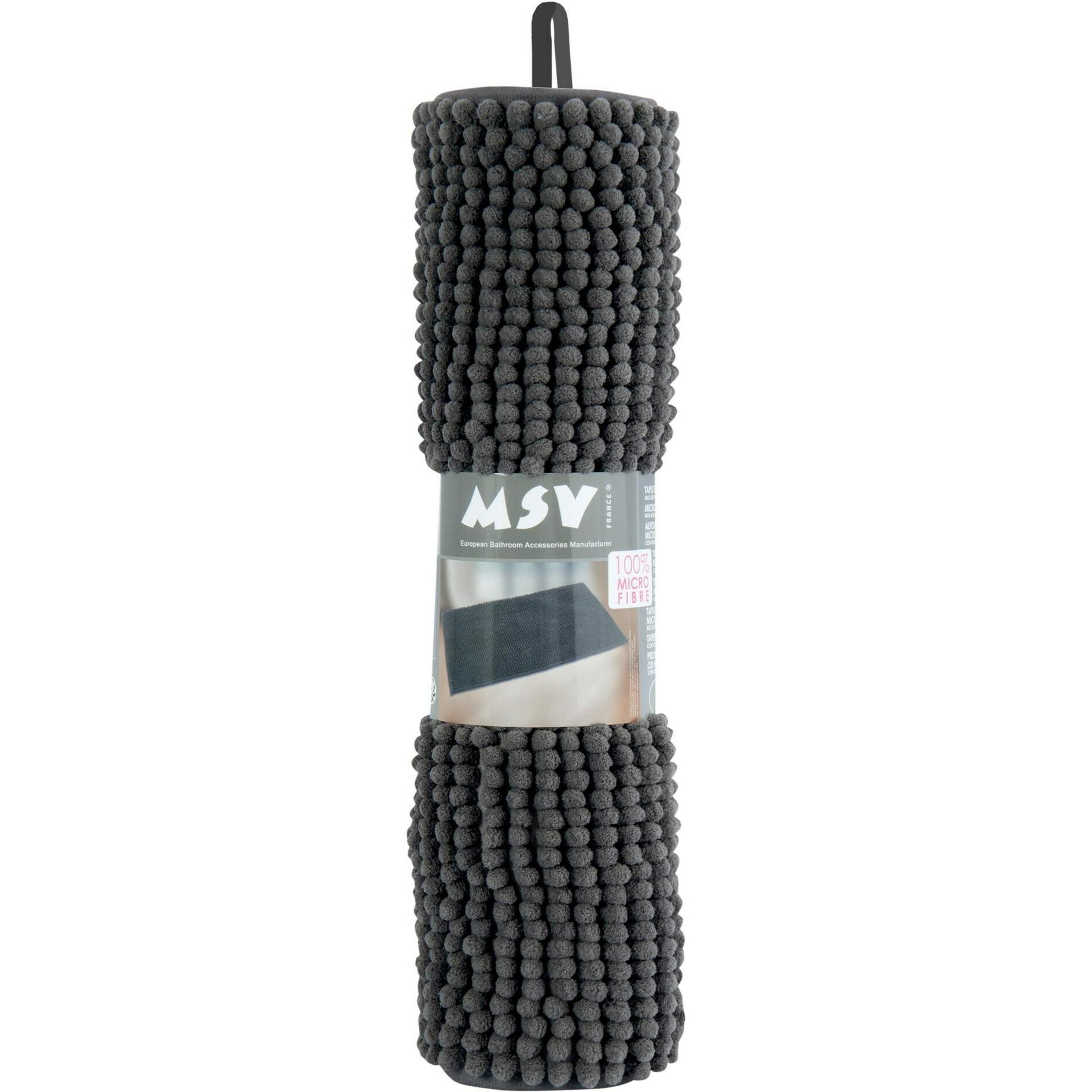 Thumbnail - MSV, Badteppich, Chenille (40 x 60 cm)