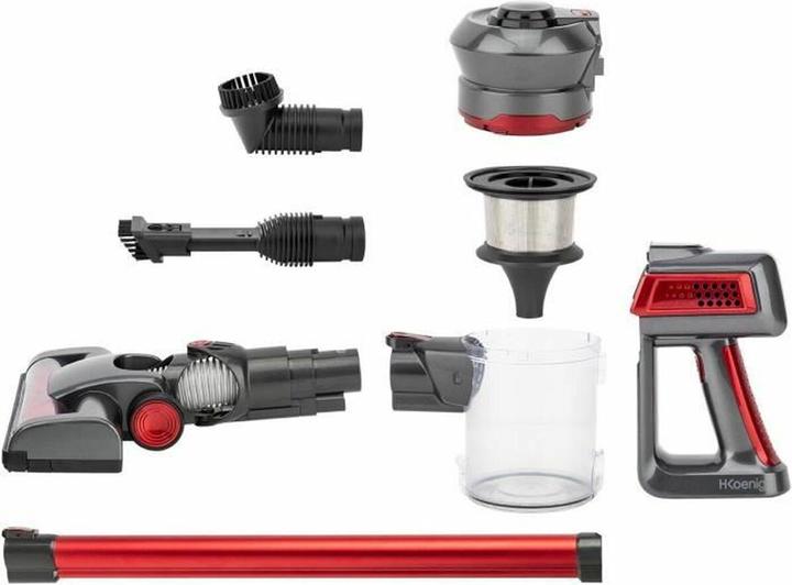 Actual product image H.Koenig UP810 - Steelstofzuiger - 2-in-1 - Kruimelzuiger