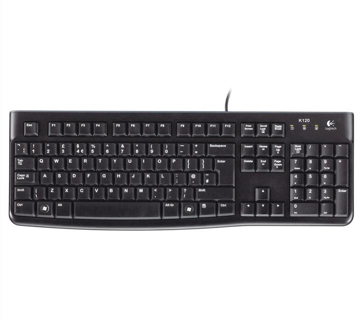 Produktbild Logitech K120 (DE, Kabelgebunden)