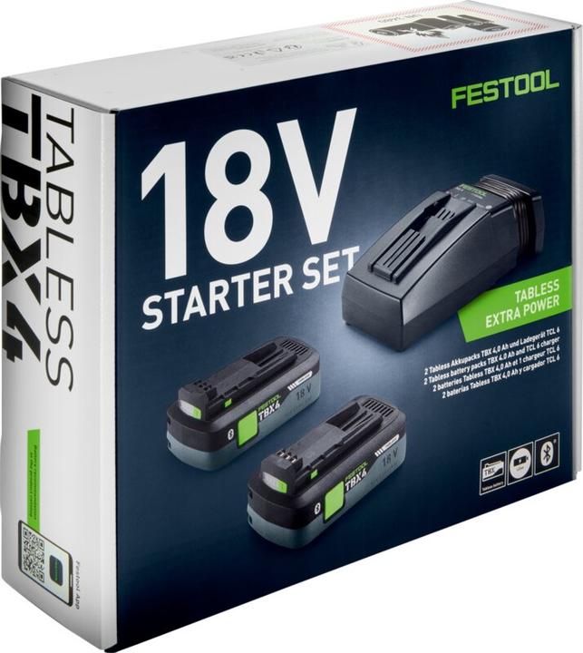 Image du produit Festool Set Énergie 18V 2xTBX4/TCL6 (18 V)