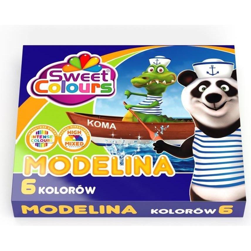 Sweet Colours Modelliermasse 6 Farben
